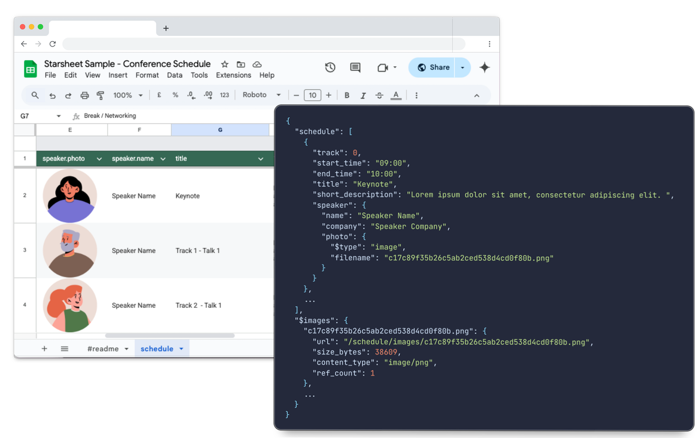 Starsheet Screenshot