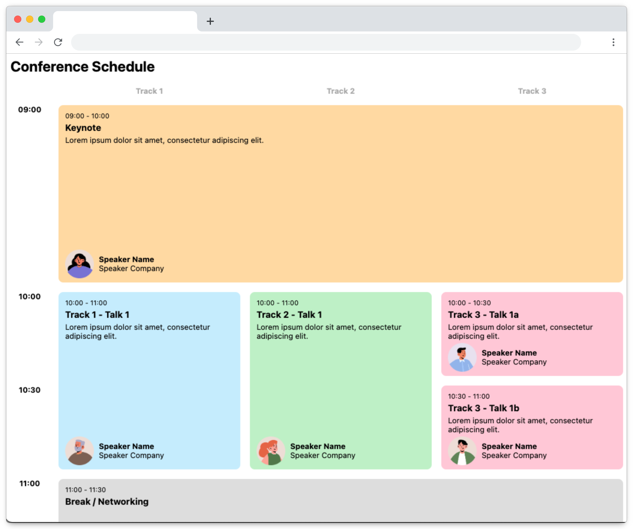 Sample project screenshot